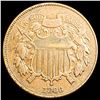 Image 1 : 1866 Two Cent Piece NEARLY UNCIRCULATED