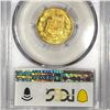Image 2 : 1882-R Gold Italian 20 Lire PCGS - MS64