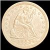 Image 1 : 1853 Arrows Seated Liberty Quarter UNCIRCULATED