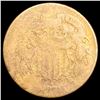 Image 1 : 1874 Two Cent Piece NICELY CIRCULATED
