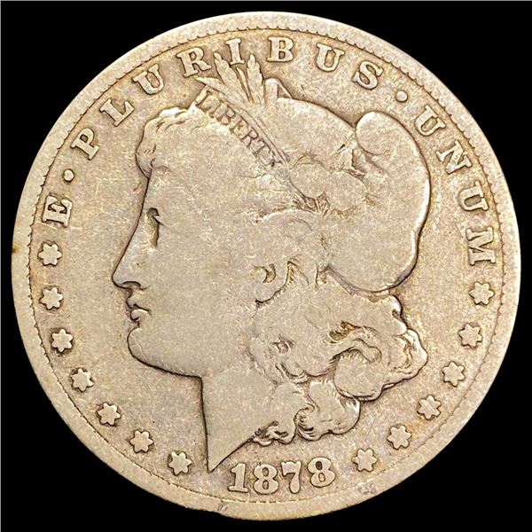 1878-CC Morgan Silver Dollar NICELY CIRCULATED