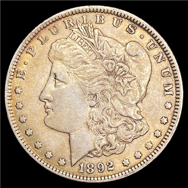 1892 Morgan Silver Dollar CLOSELY UNCIRCULATED