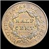 Image 2 : 1828 Classic Head Half Cent LIGHTLY CIRCULATED