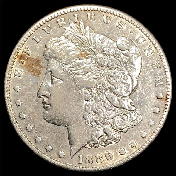 1886-S Morgan Silver Dollar CLOSELY UNCIRCULATED