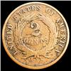 Image 2 : 1871 Two Cent Piece NICELY CIRCULATED