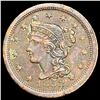 Image 1 : 1852 Braided Hair Large Cent CLOSELY UNCIRCULATED