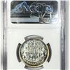 Image 2 : 1955 Canada 50 Cent Cameo NGC - PL66