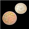 Image 2 : (2) Misc Coins LIGHTLY CIRCULATED
