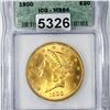 Image 1 : 1900 $20 Gold Double Eagle ICG - MS64