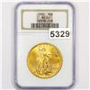 Image 1 : 1924 $20 Gold Double Eagle NGC - MS62