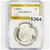 Image 1 : 1878-S Morgan Silver Dollar PGA - MS65 PL