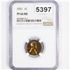 Image 1 : 1951 Wheat Cent NGC - PF66 RB