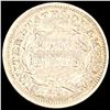 Image 2 : 1853 Arrows Seated Liberty Half Dime CLOSELY