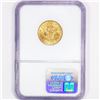 Image 2 : 1901 $5 Gold Half Eagle NGC - MS62