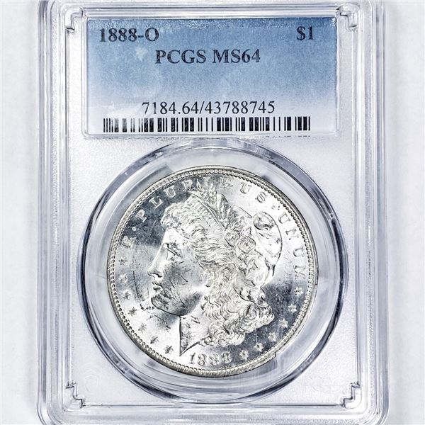 1888-O Morgan Silver Dollar PCGS - MS64