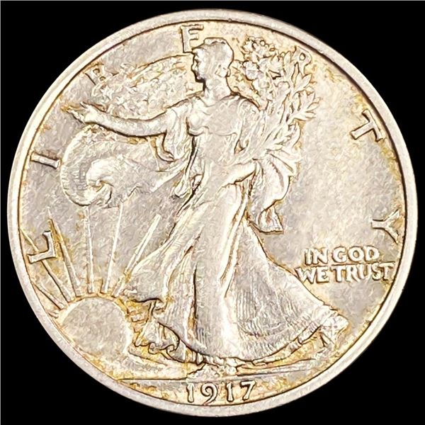 1917 Walking Liberty Half Dollar CLOSELY