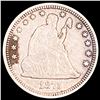 Image 1 : 1875 Seated Liberty Quarter NICELY CIRCULATED