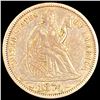 Image 1 : 1874 Arrows Seated Liberty Dime CLOSELY