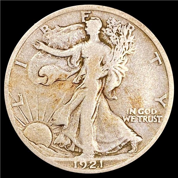1921-S Walking Liberty Half Dollar NICELY