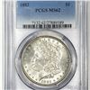 Image 1 : 1882 Morgan Silver Dollar PCGS - MS62