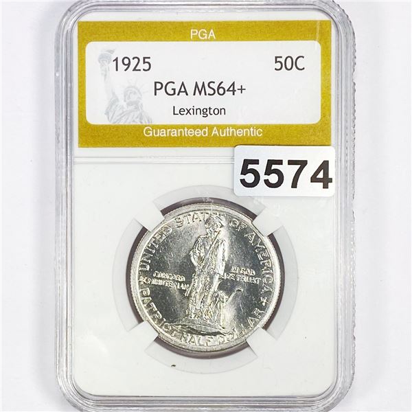 1925 Lexington Half Dollar PGA - MS64+