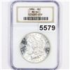 Image 1 : 1886 Morgan Silver Dollar NGC - MS64
