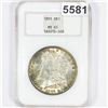 Image 1 : 1891 Morgan Silver Dollar NGC - MS61