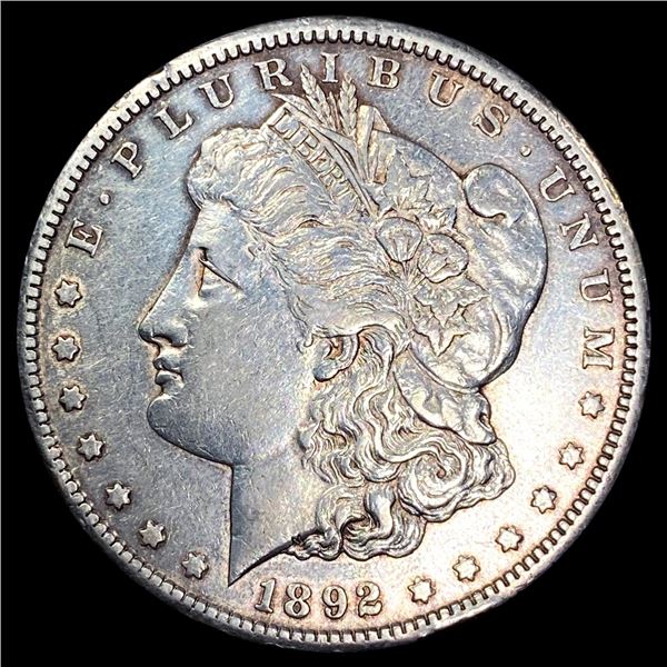 1892-CC Morgan Silver Dollar CLOSELY UNCIRCULATED