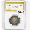 Image 1 : 1822 Capped Bust Quarter PGA - VF30