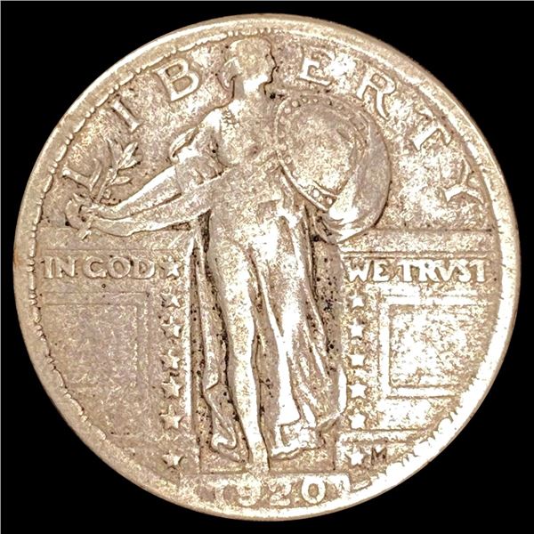 1920 Standing Liberty Quarter NICELY CIRCULATED