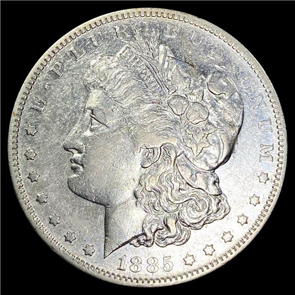 1885-S Morgan Silver Dollar CLOSELY UNCIRCULATED