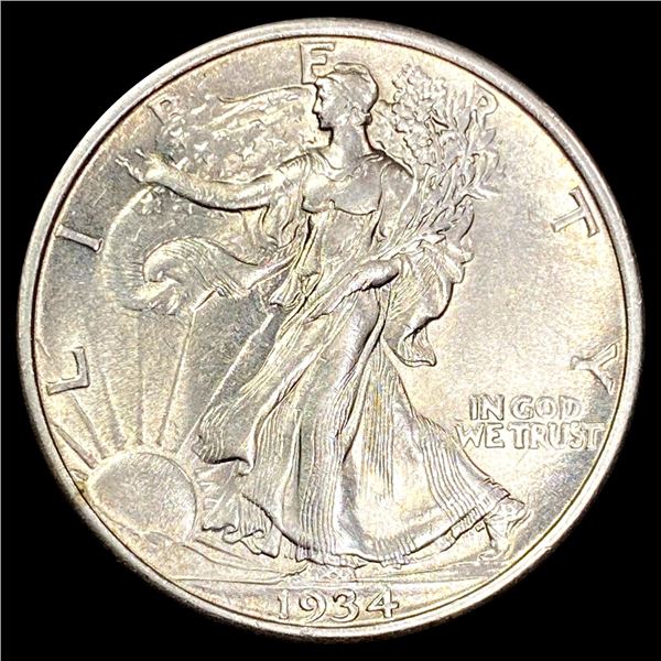 1934 Walking Liberty Half Dollar CHOICE BU
