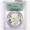 Image 1 : 1884-O Morgan Silver Dollar PCGS - MS64