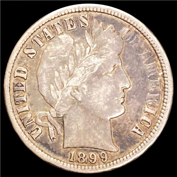 1899-O Barber Dime ABOUT UNCIRCULATED