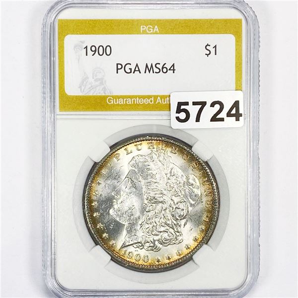 1900 Morgan Silver Dollar PGA - MS64