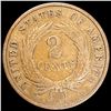 Image 2 : 1871 Two Cent Piece ABOUT UNCIRCULATED