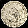 Image 2 : 1857 Seated Liberty Quarter NICELY CIRCULATED