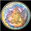 Image 2 : 1867 Seated Liberty Half Dollar CHOICE BU