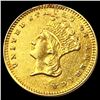 Image 1 : 1873 Rare Gold Dollar CLOSELY UNCIRCULATED