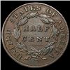 Image 2 : 1833 Classic Head Half Cent CLOSELY UNCIRCULATED