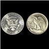 Image 2 : (2) Misc Half Dollars UNCIRCULATED