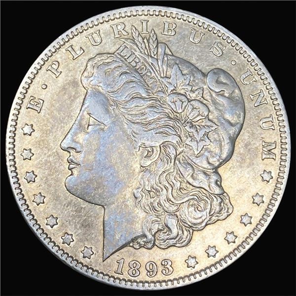 1893-O Morgan Silver Dollar ABOUT UNCIRCULATED