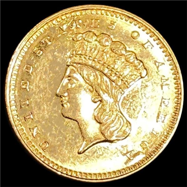 1861 Rare Gold Dollar UNCIRCULATED