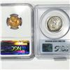 Image 2 : 1941-1958 Set (2) One 1C, One 25C NGC, PCGS -