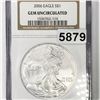 Image 1 : 2006 Silver Eagle NGC - GEM UNC