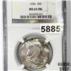 Image 1 : 1956 Franklin Half Dollar NGC - MS65FBL