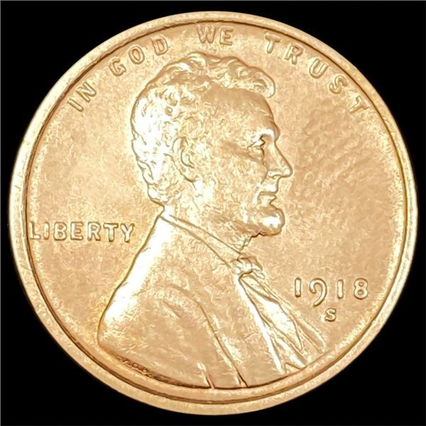 1918-S RD Wheat Cent UNCIRCULATED