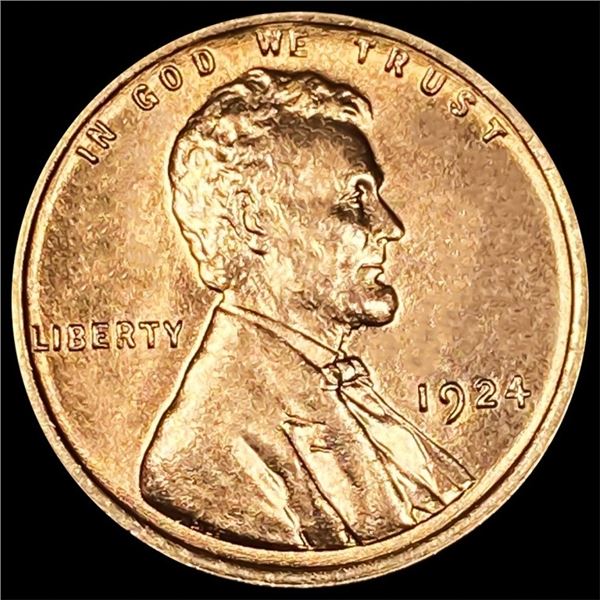 1924 RD Wheat Cent UNCIRCULATED