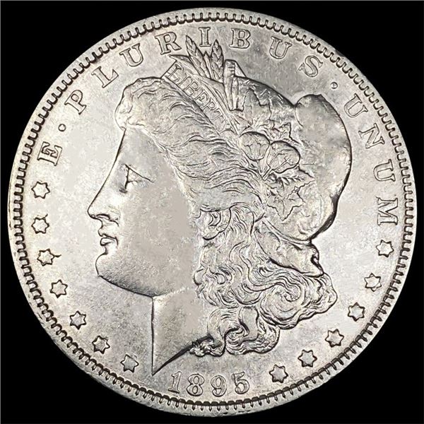 1895-O Morgan Silver Dollar NEARLY UNCIRCULATED