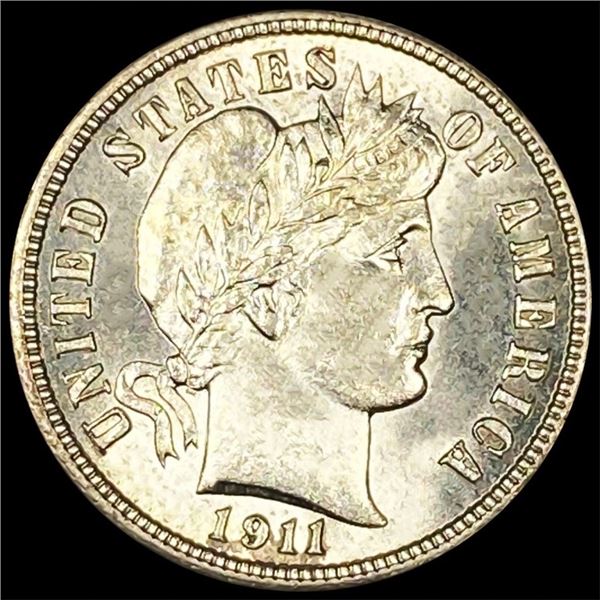 1911-D Barber Dime UNCIRCULATED